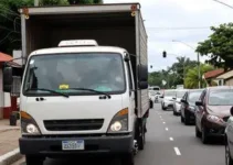 caminhão de bananas