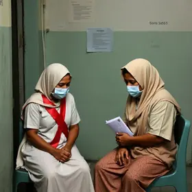 reforma do centro de HIV/Aids em Belém