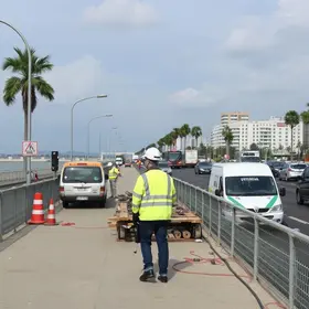 interdição Avenida Júlio César Belém