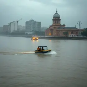 chuva intensa em Belém