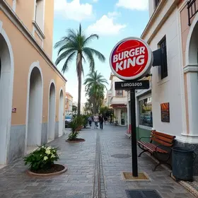 multa Burger King calçada histórica
