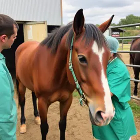 cavalo resgatado em Belém