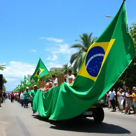 desfile de independência do brasil