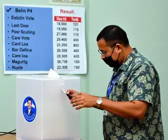 apuração ao vivo dos votos em Belém
