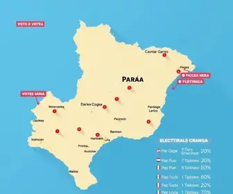 mudanças nos locais de votação