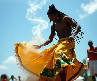 trilha na Capoeira do Black